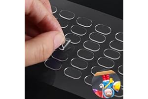 KOLZEMV 400 PCS Pastilles adhésives, pastille double face, Tampons adhésifs Double face amovibles transparents, Colle repositionnable Forte adhérence, pour accrocher tableaux, ballons, manucures, etc