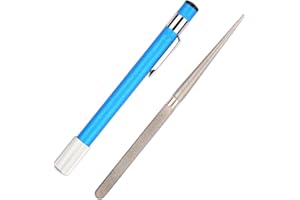 Nivofu,Pierres à Aiguiser en Diamant,Portable Aiguisoir à Couteau avec Dentelure,Poche Stylo à Aiguiser,Multifonction Rétractable Fusil a Aiguiser Diamant pour Cuisine, Pêche,Activités de Plein