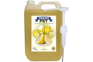 Trade Chemicals Fresh Pet Kennel/Cattery Disinfectant & Deodoriser 5L LEMON- WITH PUMP