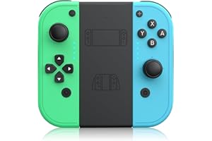 Holilo Manette Switch Sans Fil, Manette pour Switch Compatible avec Switch/OLED/Lite avec Double Vibration, Gyroscope à 6 Axes