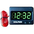 Dolphin car accessories Digital Micro Universal LED Smallest Car Clock
