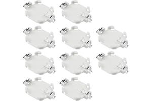 EMSea 10pcs Supports de Batterie Bouton CR1616 3V Tension de Sortie PCB Type Horizontal Boîtier de Batterie Compatible avec Game Boy Console et Colour Cartouches