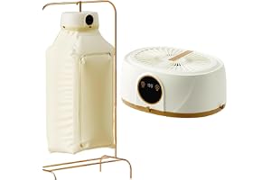 Automatic Ironing Machine, Portable Garment Steamer and Clothes Folding System, Vertical Steam Iron for Home and Travel, Wireless Dryer for Apartment Use, Includes User Manual
