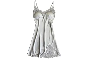 WILLBEST Bodysuit for Women Sexy Lace Babydoll Slim Lingerie Sets Rhinestone Nightgown Adjustable Mini Skirt Sleepwear Nightwear Pjs