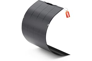 ALLPOWERS SF200 elastyczny panel słoneczny ETFE 200 W, monokrystaliczny panel słoneczny, IP68, ogniwo słoneczne, fotowoltaiczne, 12 V/32 V, off-grid do kamperów, dachów, na kemping, do łodzi, kamperów