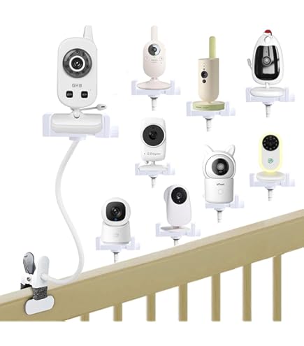 Babystar Baby Monitor with Camera, 5 Inches, 720P HD Video, No WiFi, Camera and Audio, 4000 mAh Battery, Vox Function, Temperature Sensor, Night Vision, Video Baby Monitor, 2-Way Audio