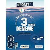 8. Sınıf Update 1. D&ouml;nem 3 Genel Deneme