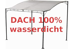 ALEOS. AS-S Wand Anbau Pavillon Terassenüberdachung 3x2,5 Meter Dach 100% wasserdicht UV30+