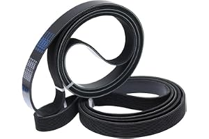 5pcs PK715 V-ribbed Belts, PK715 Micro 4-Rib 5-Rib 6-Rib Ribbed Poly-V Belt Transmission Belt HWWEI(6PK715)