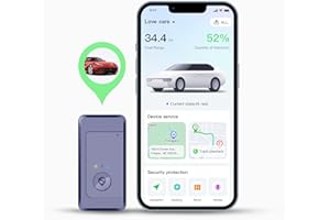 SEEWORLD i1 GPS Tracker GPS Tracking Device for Vehicles Car Personal Dogs Motorcycle 4G LTE Real Time Tracker Small Portable Global Coverage IP65 Waterproof Magnetic Installation