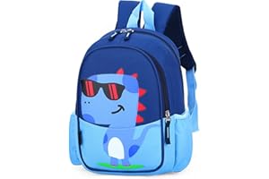 POWOFUN 12 inch Kids Toddler Preschool Travel Backpack Kindergarten Cool Cute Cartoon Schoolbag Dinosaur Bookbag For Girls Boys Baby
