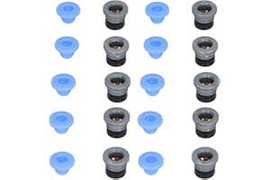 MARHYNCHUS 10 Zestaw Głowicy Złącza Zaworu Pneumatycznego do Wytłaczarki, Złączki Push to Connect, Akcesoria do Drukarki 3D, PTFE ECAS04