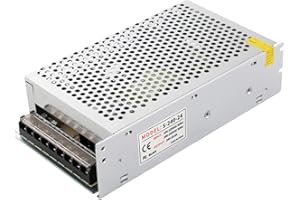 BQWEUN Transformateur 220V 24V Continu, Convertisseur de Commutation d'alimentatio 110 / 220V AC à DC 24V 10A 240W, Transformateurs d'alimentation