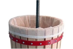 HOME>IT HOME IT® Garden Sac à jus pour Presse-Fruits 18L – Filtre à pulpe Robuste – Accessoire pour pressoirs manuels – Jus Clair & sans résidus