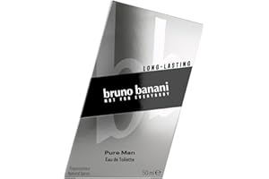 ‎BRUNO BANANI bruno banani Pure Man woda toaletowa dla mężczyzn, perfumy męskie, 50 ml