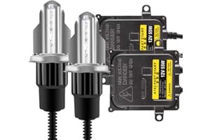 YIFENGSHUN 55W H4 Car HID Xenon Conversion Kit Ultra-thin HID Ballasts Quick Start Extremely bright Xenon White 6000K