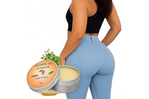 I LOVE MY POPOTIN MUSCLEZ VOS FESSES PAS VOS COMPLEXES Burro di Kigelia per Ingrandire il Fessiere-Anca-Volume Seno-Ingrandimento del Pene-Aumenta la Virilità-Efficace-100G-I Love My Popotin