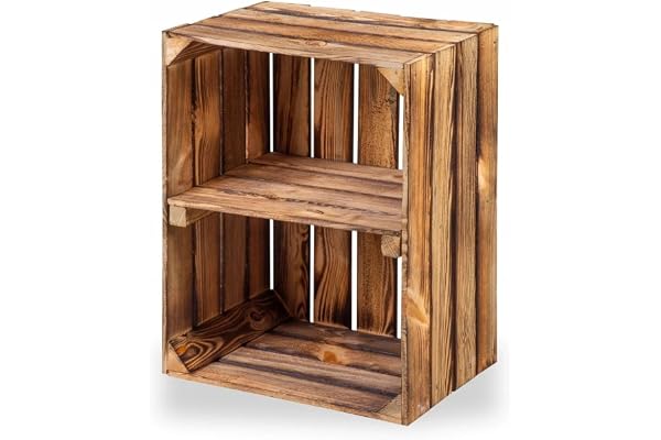 Skåp med fruktskåp med centralplank - Trådhyllor - Vinskåp - Äppelskåp - Kommode - Hylla med fläckar - 50 x 40 x 30 cm