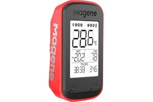 Magene C206Pro komputer rowerowy, wodoszczelny, niebieski, komputer rowerowy GPS, bezprzewodowy monitor rowerowy 1,9 cala
