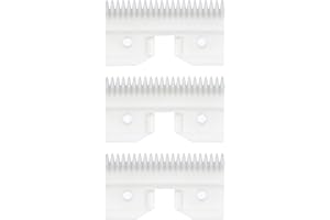 OwnLifeYF 3PCS Ceramic Coarse Pet Replacement Blade Cutter Compatible with Andis 64440, Compatible with Oster A5, Compatible with Walh KM Series Clippers, 22 Teeth