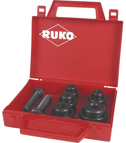 Ruko Csavaros lemezlyukasztó (lemezroppantó) 5 5 részes készlet, 3