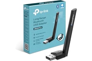 TP-Link UB500 Plus Adaptateur Bluetooth USB, Dongle Bluetooth 5.3, Multi-Directional Antenne, Clé Bluetooth pour PC, Casque, Souris, Manette, Smartphone, Tablette, Compatible avec Windows 11/10/8.1/7