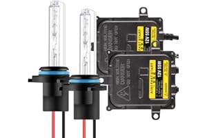 YIFENGSHUN 55W 9006 Car HID Xenon Conversion Kit Ultra-thin HID Ballasts Quick Start Extremely bright Xenon White 6000K