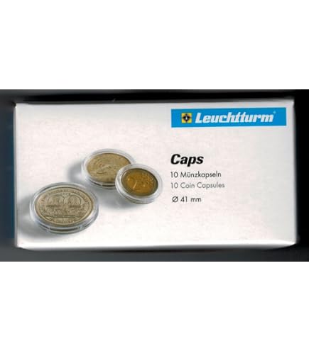 Leuchtturm Capsules Ultra pour 1 oz. Silber 39 mm(p.e.Krügerrand, Britannia), paq. de 10