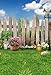 Produktbild 90 x 150cm Spring Hintergründe Holzzaun Gras Hintergründe Fotografie Ostern Hintergründen Baby Foto Booth Props