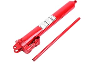 ARZER Ambienceo, paranco idraulico manuale, adatto per sollevamento e sostituzione motore. Massima capacità di carico: 8 tonnellate. Colore: ciliegia