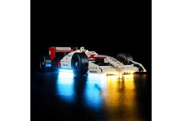 LIGHTAILING Jeu de Lumières pour Lego-10330 McLaren MP4/4 & Ayrton Senna - Modèle en Blocs De Construction - Ne Figurant Pas sur Le Modèle