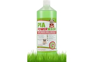 TOP DOG TURF PIA Power Wash 1ltr Bottle, Artificial Grass Cleaner for your Garden. Spray on Astro Turf Cleaner and Disinfectant for Fake Grass. Pet and Dog Urine Odour Remover for Artificial Turf in your Garden.