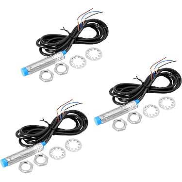 Produktbild von 5x QUARKZMAN Näherungssensor SN04-N – Induktiv, NPN, NO, 4mm Abstand, DC 10-30V – Für Automatisierung & Robotik
