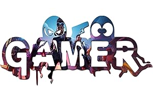 ‎CODIARTS. codiarts. XXL GAMER Wanddekor 3D-Panel | Lasergeschnitten | Designs WOT FN COD GRAFITTI METAL HOLZ (LARGE, FN)