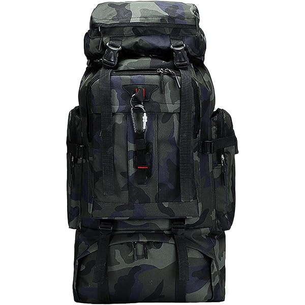 Zaino Trekking Vaupan 80L - Impermeabile Con Copertura | Per Campeggio E Escursionismo - Foto 8