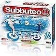 Megableu - SUBBUTEO Olympique de Marseille - Official OM Table Football Game - For Adults and Children from 6 Years - Pichenette Football Game - 2 Players - with Play Mat - French Version
