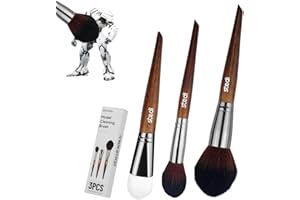 stedi Kit de Brosses de Nettoyage pour ModéLisme, 2 Brosses Souples Et 1 Brosse Rigide Pinceau Maquette pour Statues, Gundam, Artisanat Militaire