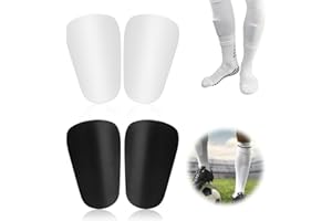 FIVEMILEBRO Mini parastinchi calcio, parastinchi calcio piccoli, piccoli parastinchi, mini parastinchi per adulti e bambini, protezione shin per tutte le età uomo donna