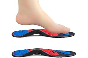 OANMARG Akusoli, solette Akusoli per agopressione, solette magnetiche Akusoli per agopressione per donne e uomini, solette per agopressione plantare, solette ortopediche per massaggi, sollievo per piedi