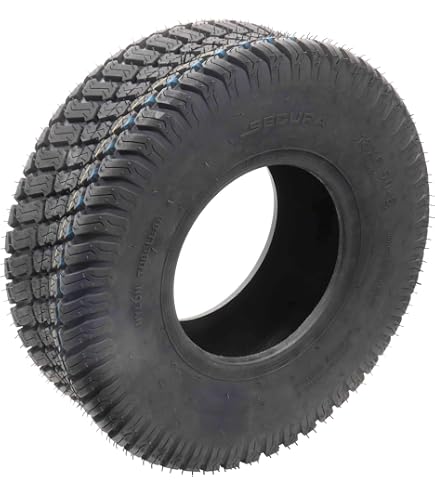 2 Roues Complètes Pour Tondeuse - Pneus 20x10.00-8 4 Plis - Jante Acier PCD 100mm - Charge 540kg
