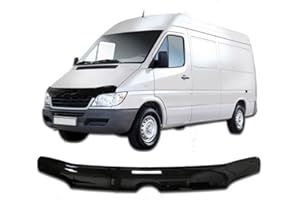 SCOUTT | Bra Capot Déflecteur Protection Pour Sprinter 2000-2006, Aérodynamique, Assemblage facile, Aucun perçage requis
