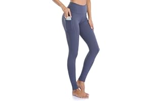 Vimbloom Leggings de Sport Femmes Pantalon de Yoga Leggins avec Poches Yoga Fitness Gym Pilates Taille Haute Gain VI263