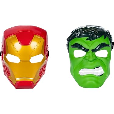 Lot De 32 Masques Super-héros En Feutre – Superman, Spider-Man, Hulk, Etc. – Pour Fêtes Et Cosplay