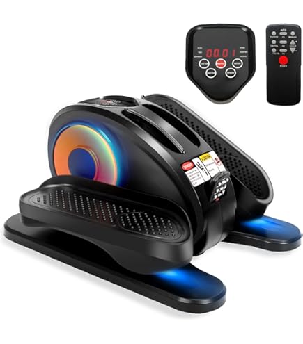 Under Desk Bike Buy ANCHEERUnder Desk Elliptical, Electric Ellipse