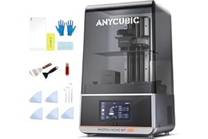ANYCUBIC Photon Mono M7 Pro Resin 3D Printer, 14K High Resolution Resin Printer with All-New LighTurbo 3.0, 170mm/h Super High Speed, Intelligent Assisted Printing System, 223*126*230mm Printing Size