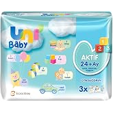 Uni Baby Aktif Oyna &Ouml;ğren 156 Yaprak Islak Mendil (3 x 52 Adet)
