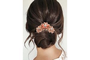 Bohend Peineta para el pelo con diamantes de imitación, accesorios para el cabello de boda, joyería para mujeres y niñas (1)