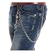 Produktbild GoGou Fashion-Hose-Hosen-Mappen-Schlüsselanhänger Punkrock-Schädel-Dolch Hip Hop Bauchkette