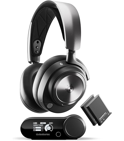 SteelSeries Arctis Nova Pro Wireless - Multi-System Gaming Headset