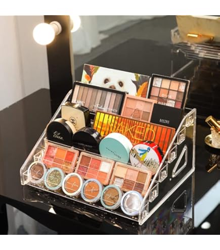 QWORKu00ae Lippenstift Organizer Box, 16 Plu00e4tze Lipgloss Behu00e4lter, Lipstick Halter